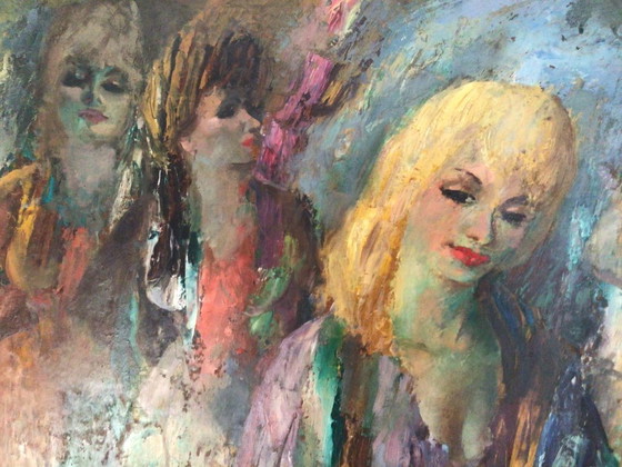 Peintre Raphael de buck – Peintures et dessins, Toile (photo 6 of 10)