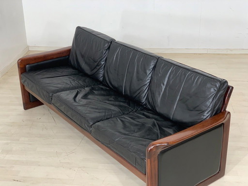 DYRLUND Style danois Canapé 3 places cuir VINTAGE