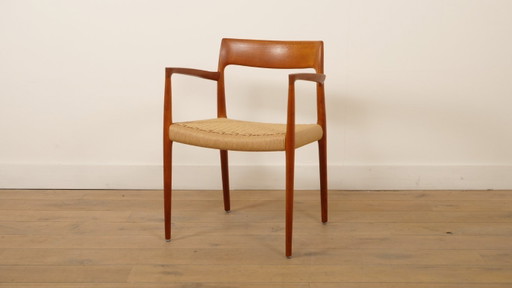 Chaise de salle à manger | Niels Otto Møller | Modèle n° 57 | Restaurée