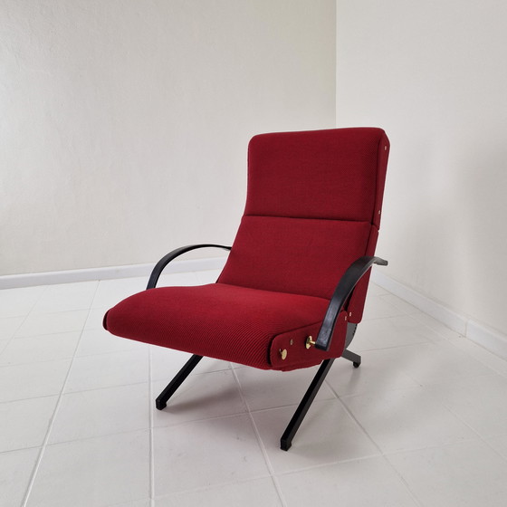 Image 1 of Chaise longue inclinable P40 par Osvaldo Borsani pour Tecno, années 1950