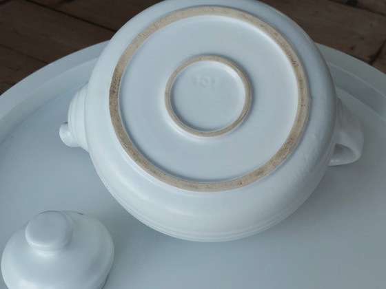 Image 1 of XXL Scandinavische theepot 2 ltr. , Deens keramiek 