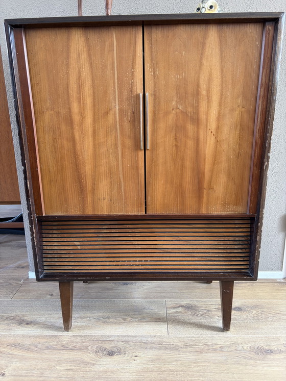 Image 1 of Vintage Philips TV Cabinet Lowboard Cabinet from the 60s
