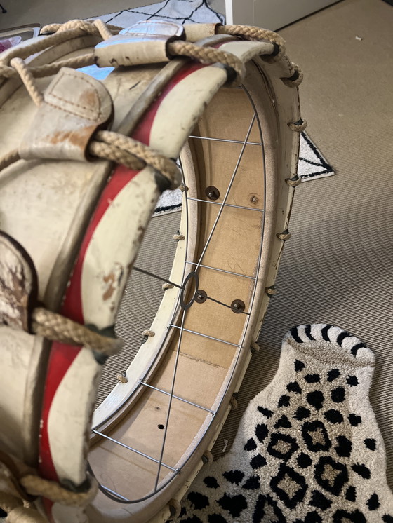 Image 1 of Large lampshade, made from an old drum