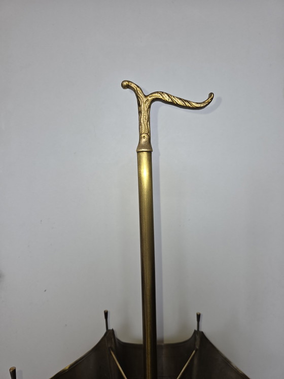 Porte-parapluie vintage en laiton avec détails gravés – Brass (photo 7 of 10)