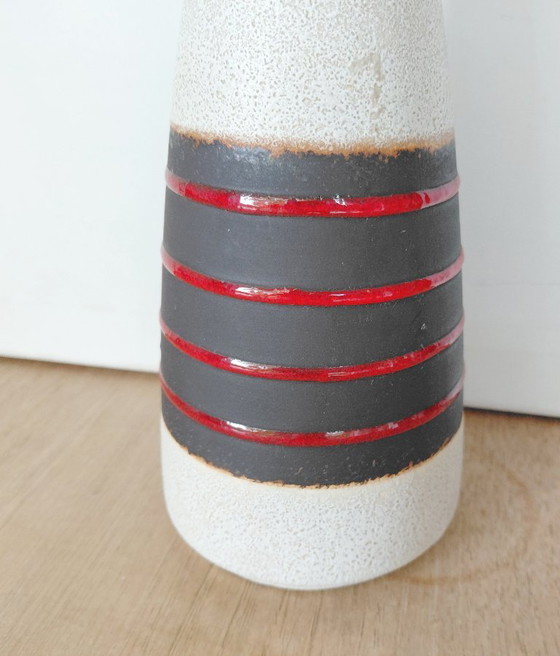 Jasba Keramik Retro Vase 602/28 Sixties Diabolo Fat Lava – Vasen, Ceramic (photo 5 of 11)