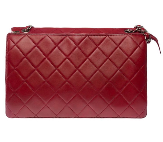 Image 1 of Sac CHANEL 2.55 en Cuir Rouge - 100096 Precio de venta