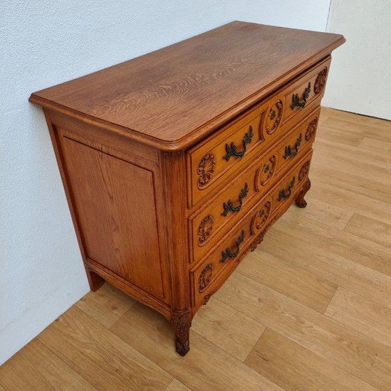 Image 1 of Vintage Louis XV chest of drawers, dresser, small drawer