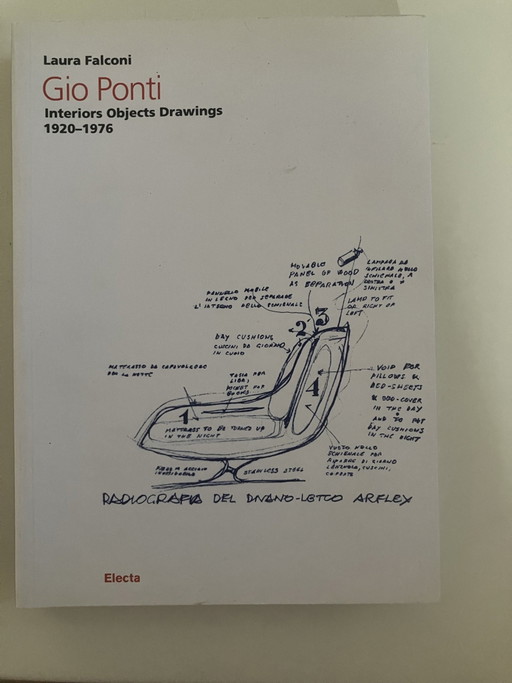 Libro  Gio Ponti. Interiors objects drawings 1920-1976