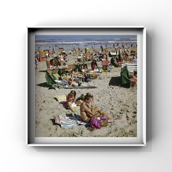 Image 1 of 1X  Fine Art Kleur Print | Zandvoort Aan Zee, 1962