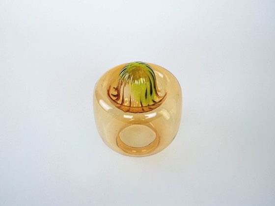 Image 1 of Décoration de table en verre, design italien, années 1970, fabriquée en Italie