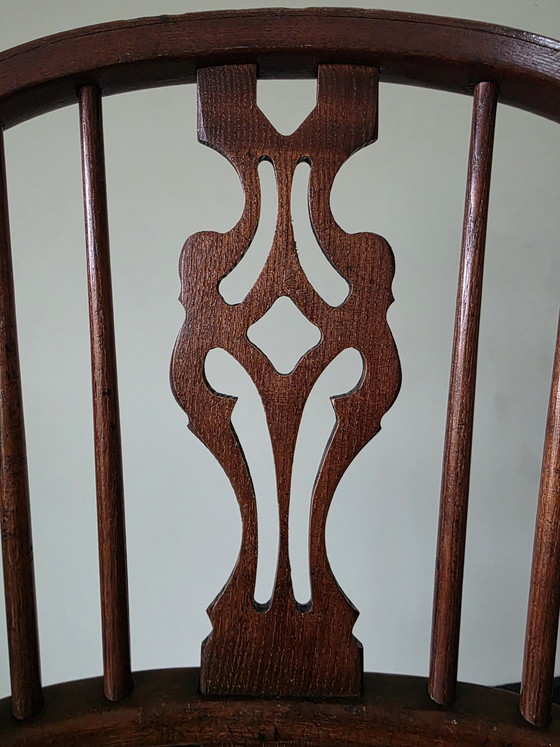Image 1 of Set di 4 sedie Windsor vintage