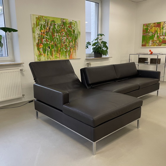 Image 1 of Sofá funcional Brühl Tomo, sofá esquinero, sofá de cuero L, sofá relax