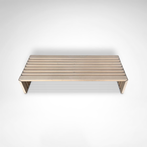 Image 1 of Banc Passe Partout en frêne à lattes par Walter Antonis pour Arspect 1970