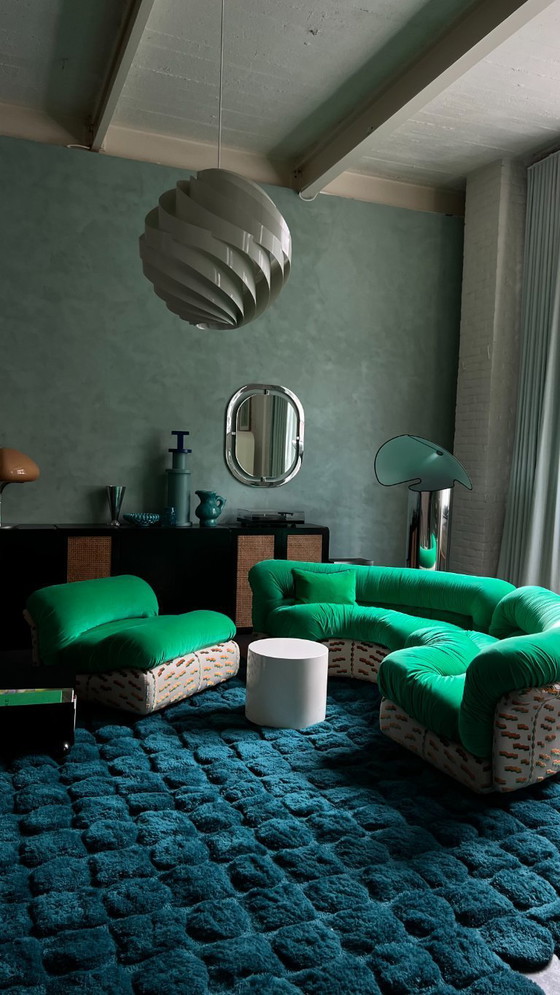 Image 1 of Divano modulare Rossi Di Albizzate Grandangolo 1969