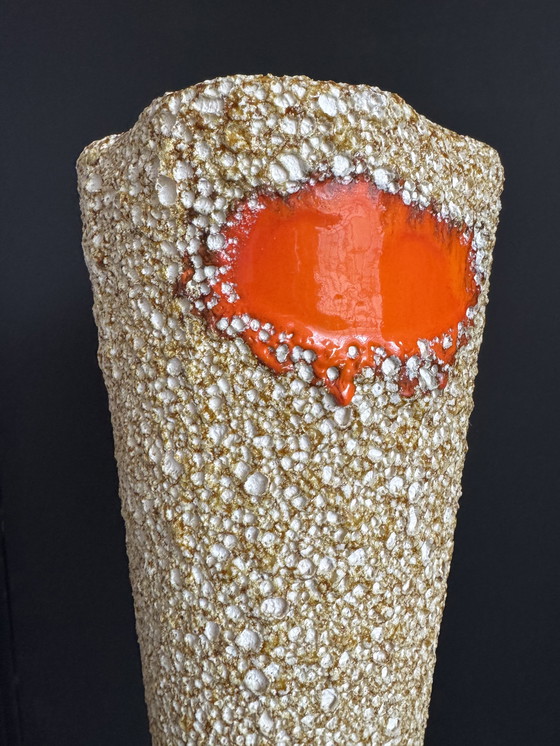 Image 1 of Große Keramikvase aus Vallauris, 1970er Jahre