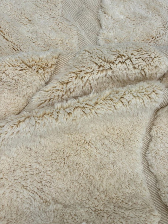 Image 1 of Luxuriöser, maßgefertigter Teppich 3 x 2 Meter, marokkanischer Berberteppich, einzigartiger weißer Teppich
