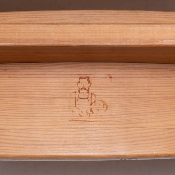 Image 1 of Hocker „Jonte“ aus Kiefernholz, 2er-Set von Gilbert Marklund für Furusnickarn AB