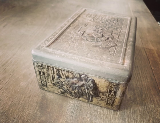 Image 1 of Vintage blikken doos van Van Melle's Confectioneryworks, 1920-1930