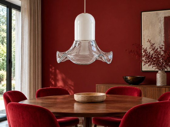 Suspension en verre de Murano Leucos – Roberto Pamio & Renato Toso, 1968 – Murano Glass (photo 2 of 5)