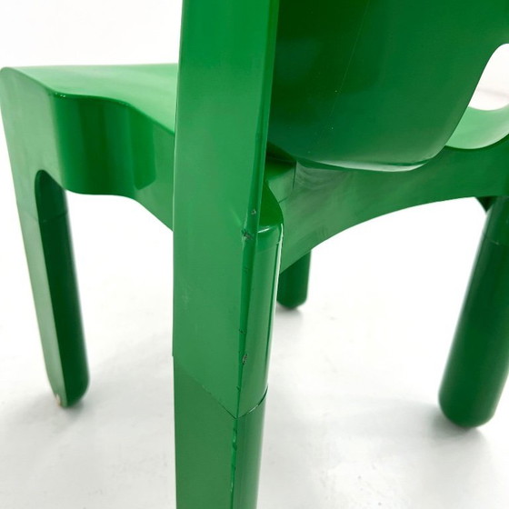 Image 1 of Green Model 4868 Universale Chair by Joe Colombo for Kartell, 1970s