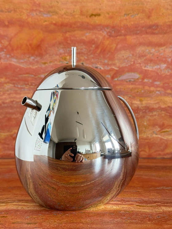 Alessi Fruit Basket – SANAA – polished stainless steel teapot – Tableware, Chrome (photo 7 of 7)