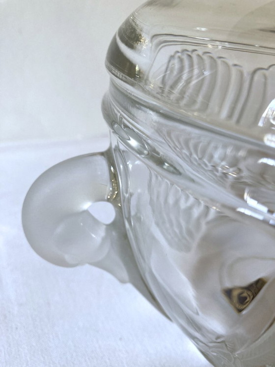 Image 1 of Sopera de cristal Walther Glas Germany, forma de cisne