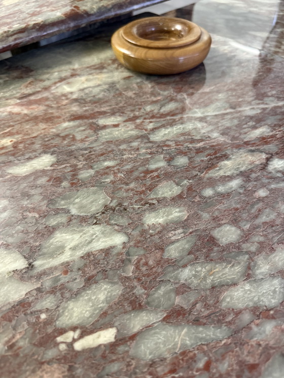 Image 1 of Trio di nidi in marmo - Avena/verde/salmone/grigio