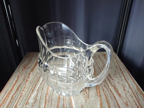 Image 1 of Art Deco Pressglas-Wasserkanne