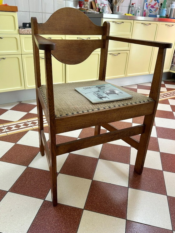 Image 1 of 3 Hague School chairs by Cornelis van der Sluys