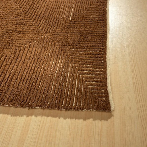 Grande tappeto berbero artigianale da soggiorno 350 cm x 250 cm