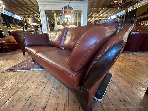 Mol & Geurts Castle Bench Neck en cuir.