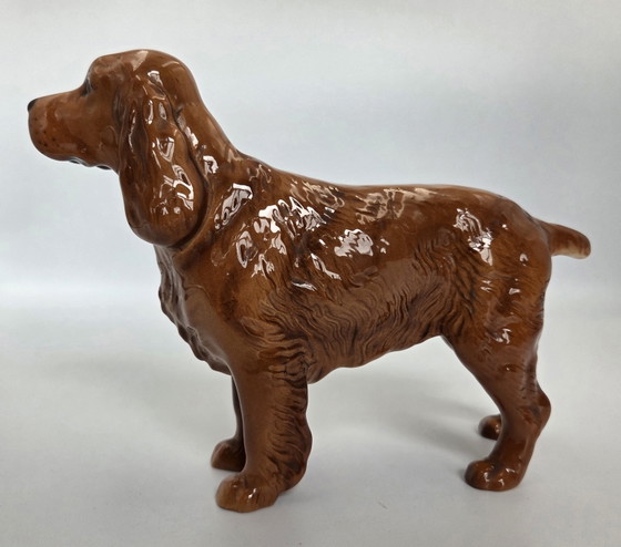Figurine Vintage Beswick England en Céramique Cocker Spaniel Horseshoe Primula – Objets déco, Ceramic (photo 3 of 5)