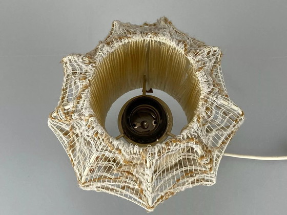 Image 1 of Lámpara de mesa esférica de los años 60 y 70, lámpara de noche, diseño de la era espacial