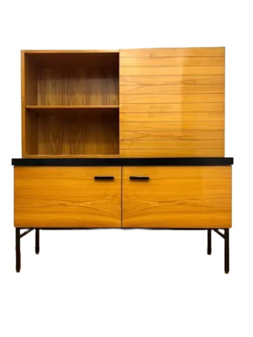 Retro Chest of Drawers with Extension, 1960s, Czechoslovakia (Brussels Style)