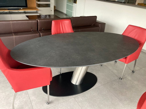 Bree's New World Libra oval table 240x120