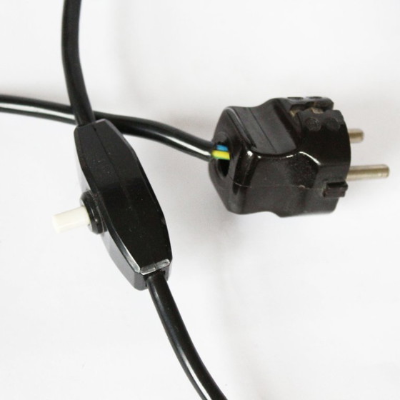 Image 1 of Vintage Mid-Century Eyeball Table Lamp with Chrome accents