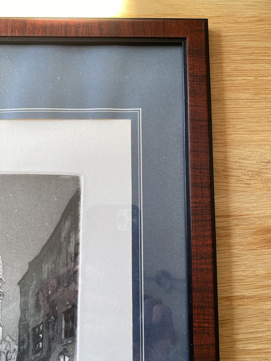 Image 1 of Etching 1936 by J. Pennequin Paris