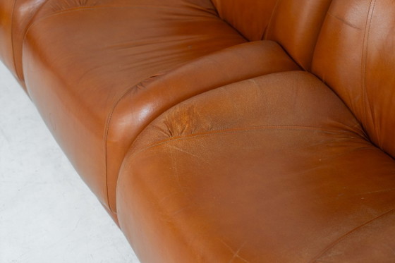 Modular Sofa by Doimo Salotti (Italy, 1970s). – Leather, Vintage (photo 7 of 24)