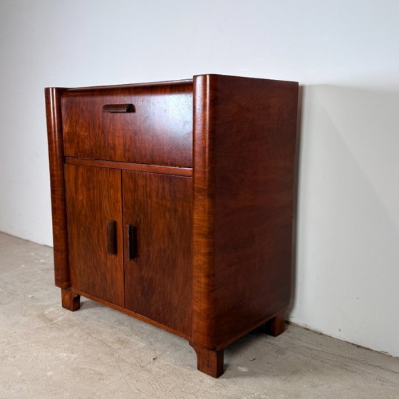 Image 1 of Mueble de audio Art Déco con cajón extraíble