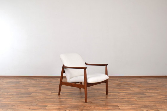 Image 1 of Chaises longues polonaises du Mid Century par Edmund Homa, 1960, ensemble de 2