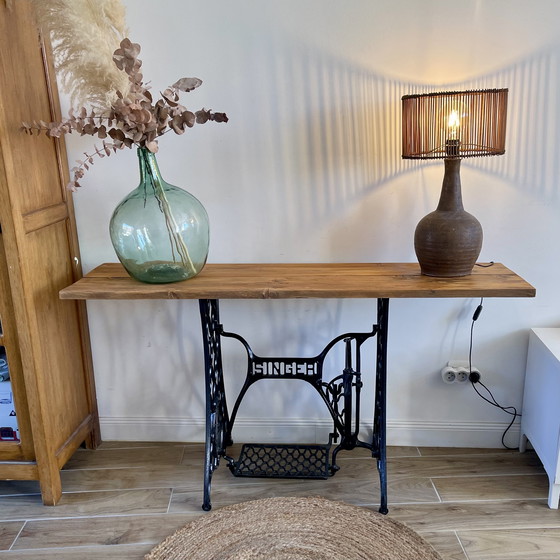 Image 1 of Singer Console