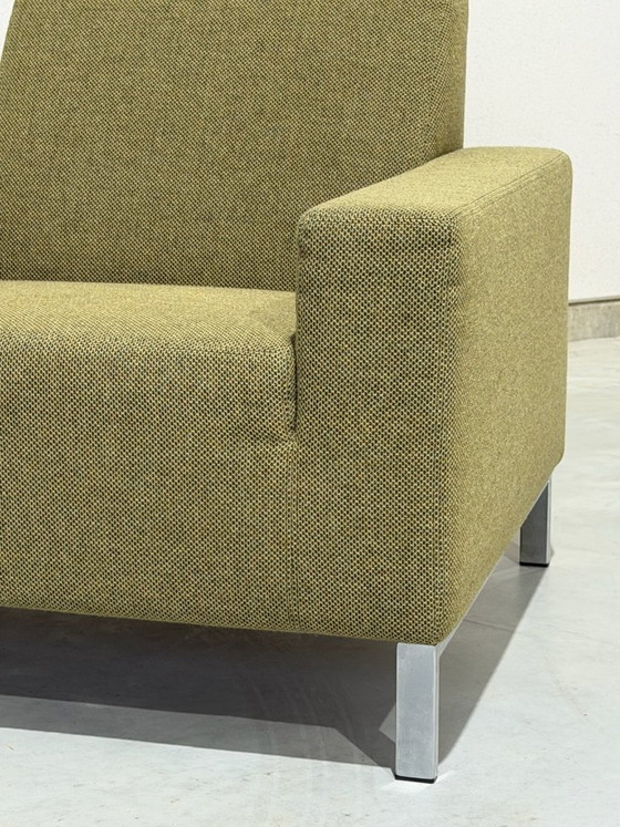 Gelderland 6511 Armchair green - as good as new, Textile, Metal, Modern (photo 8 of 10)