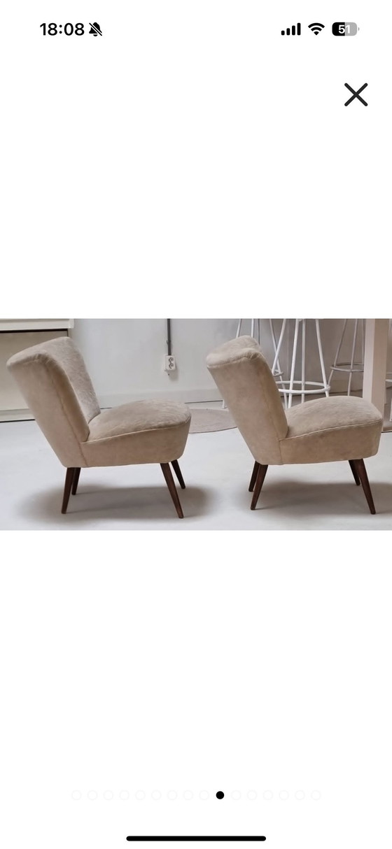 Image 1 of Chaises de cocktail du milieu du siècle