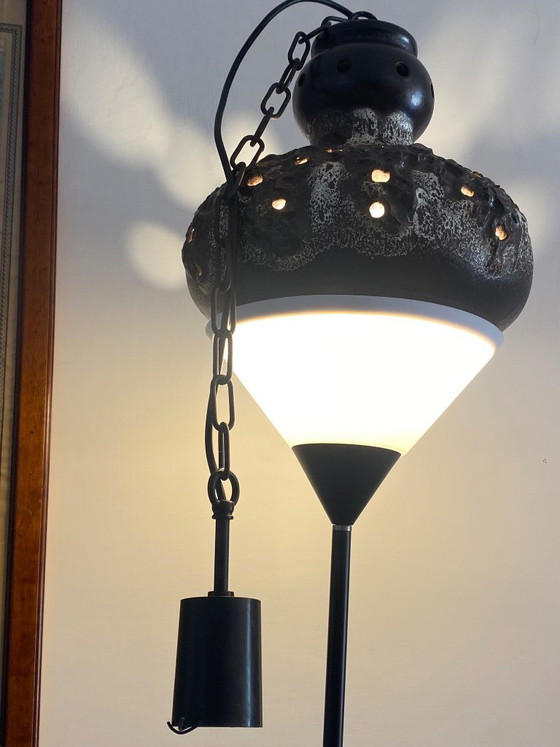 Richard Essig Lampada a sospensione brutalista ‘60 – Lampadari, Ceramica (photo 7 of 10)