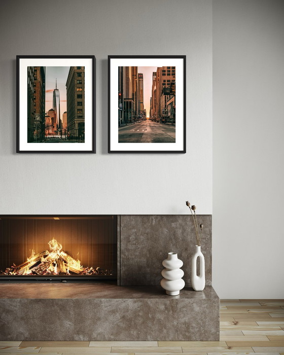 Image 1 of Sunset Streets of New York - Series of 2