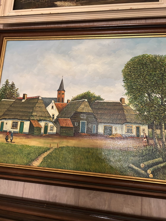 Image 1 of 3 peintures à l'huile