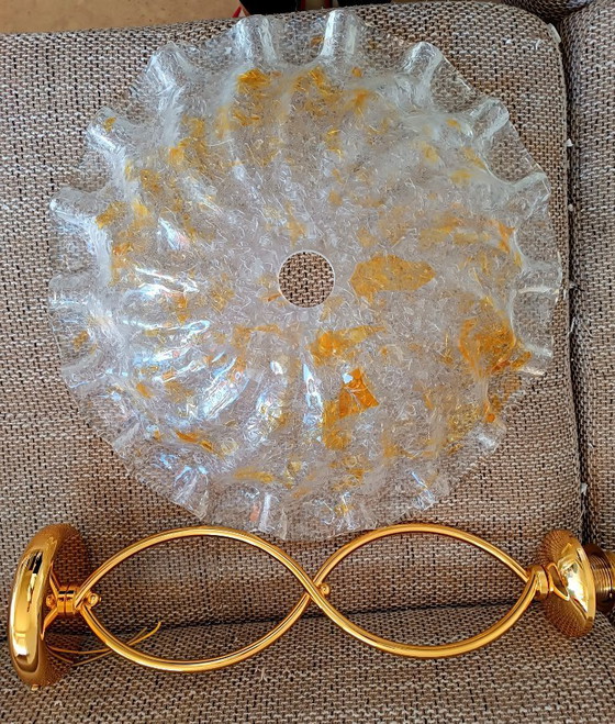 Image 1 of MURANO chandelier from the Flora collection by Sylcom - Fixed Height - New