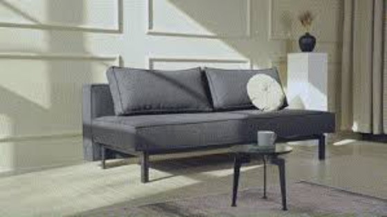 Image 1 of Canapé-lit, Innovation Living, modèle Sly, couleur anthracite