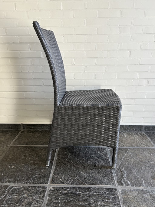 Chair / garden chair wicker For Seasons - 6 pieces, PLEASE REPORT FAST