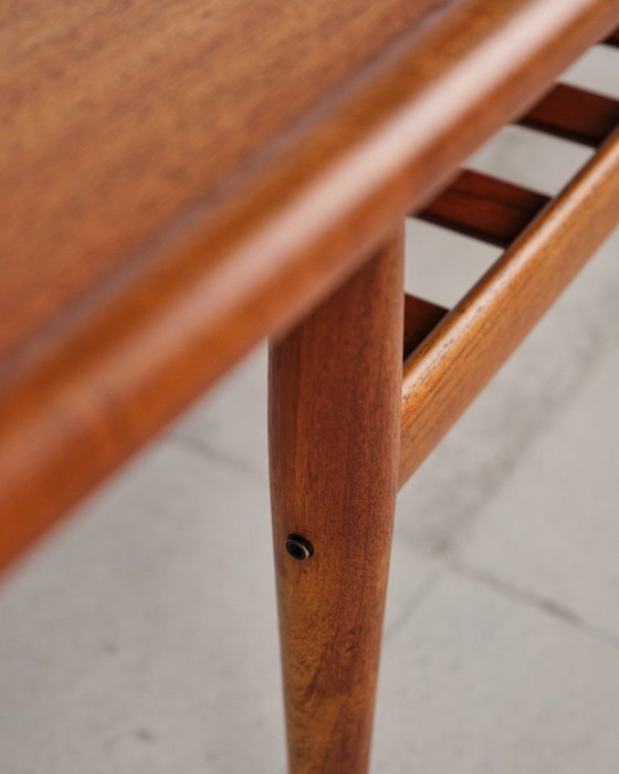 Danish Teak Wood Coffee Table by Grete Jalk, Mid-Century Design 1950s – Glostrup Møbelfabrik (photo 13 of 19)